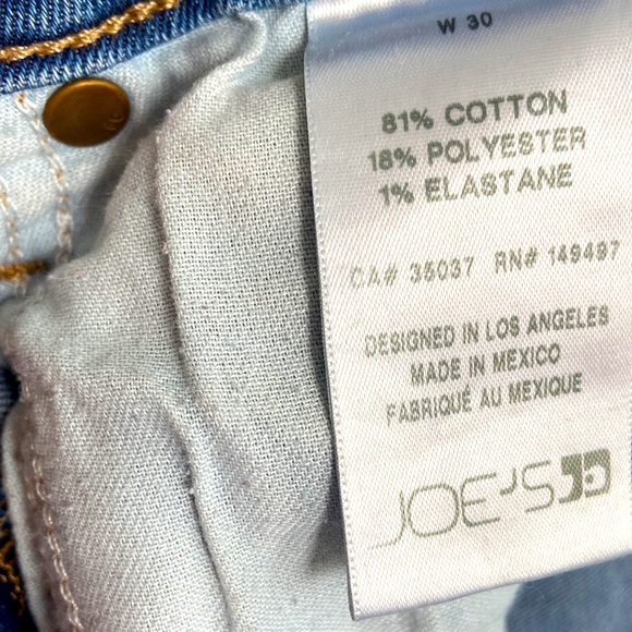 Joe's Skinny Raw Hem Denim - Picture 5 of 5